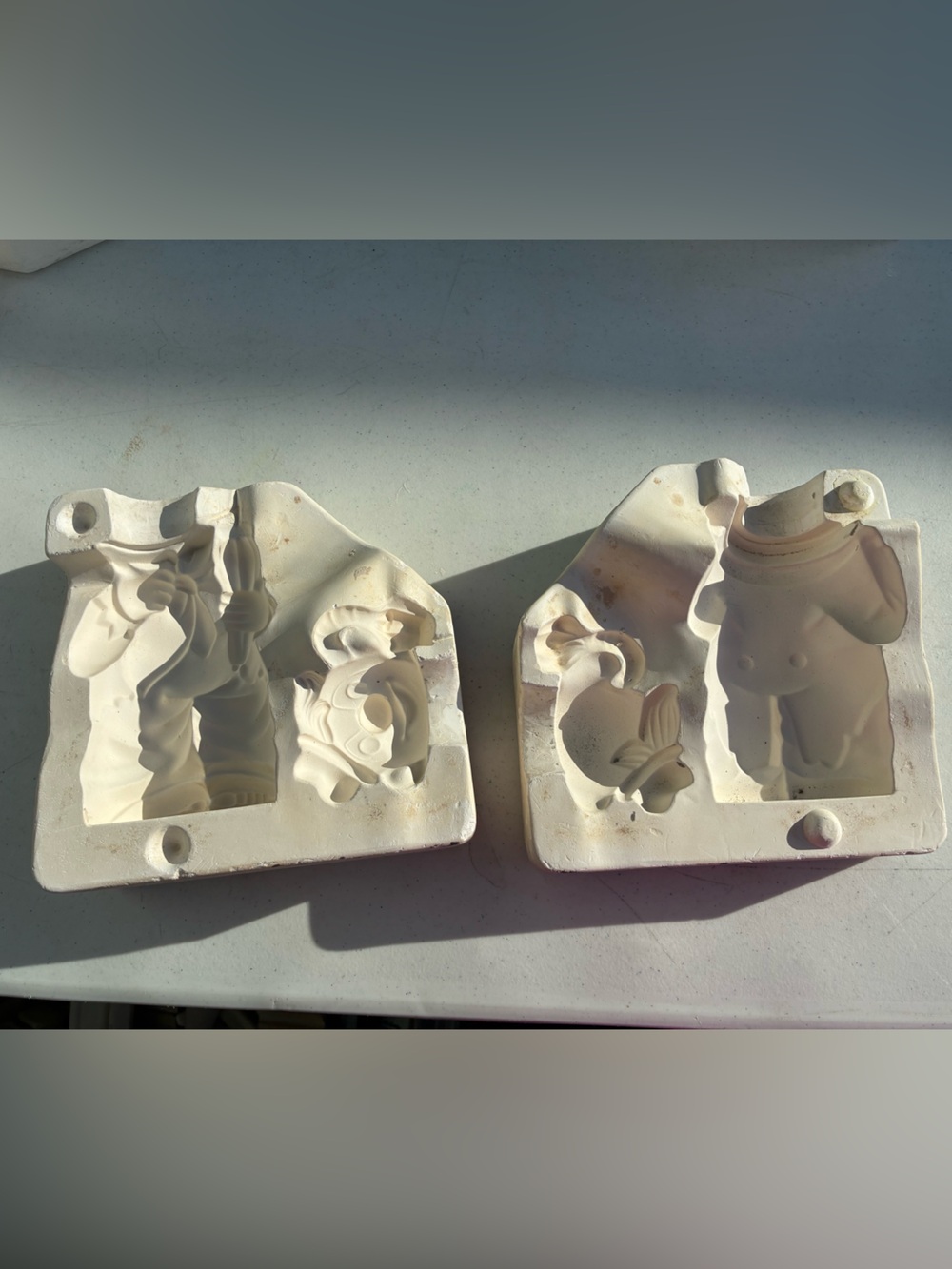 Clown Bank Slip Mold - DM No. 295 / Clown Bank / 1966 / Duncan Ceramic Prod Inc